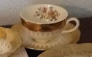 VOG8 Footed Cup & Saucer Set by Vogue-1