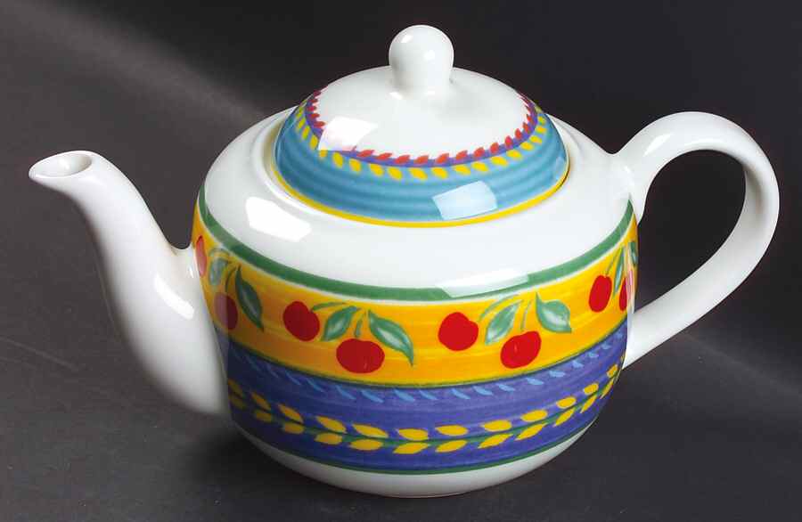 Fruit Fantasy Teapot & Lid by Vista Alegre-1