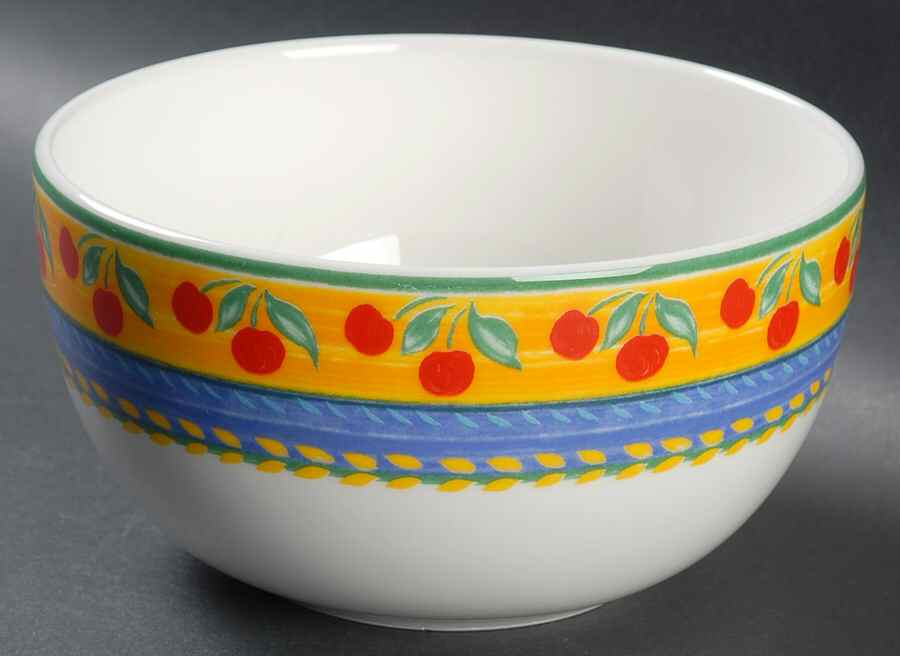 Fruit Fantasy Super Soup/Cereal Bowl by Vista Alegre-1