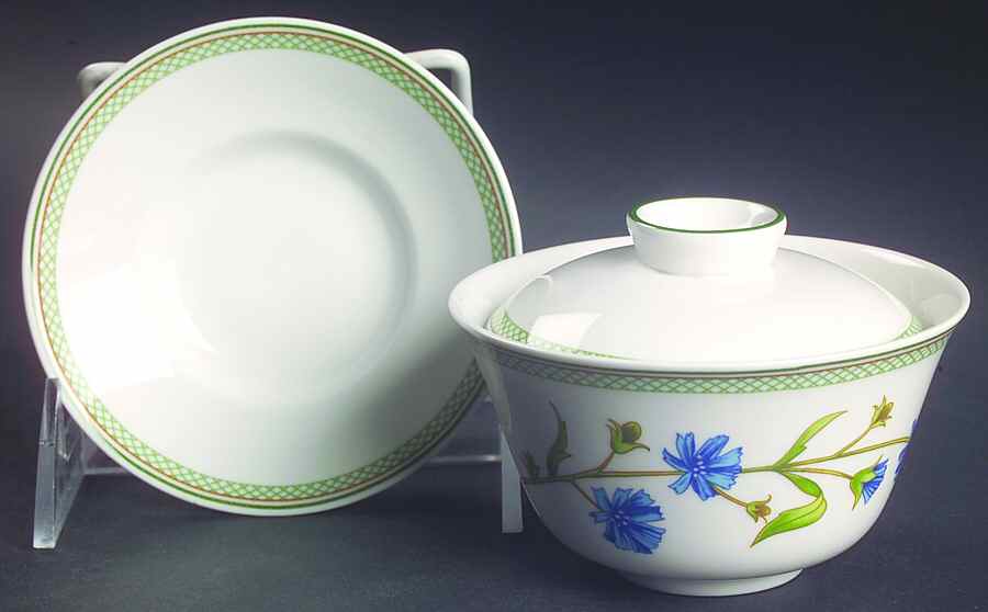 Eden Asian Flat Cup & Saucer Set with Lid by Villeroy & Boch-1
