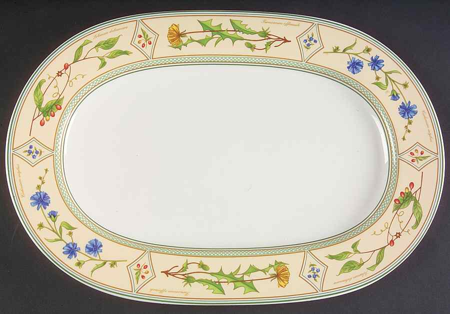 Eden 13" Oval Serving Platter by Villeroy & Boch-1