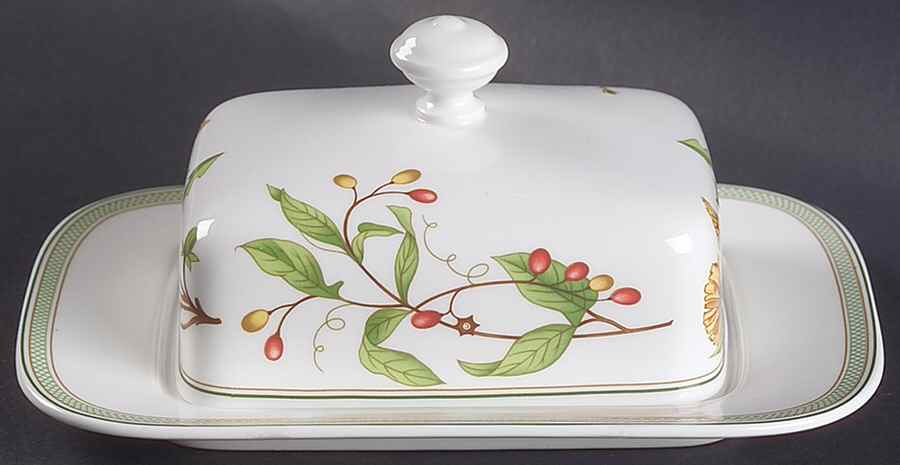 Eden Rectangular Covered Butter by Villeroy & Boch-1
