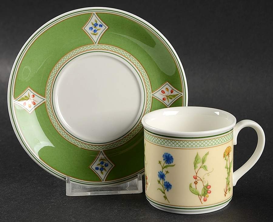 Eden Flat Demitasse Cup & Saucer Set by Villeroy & Boch-1