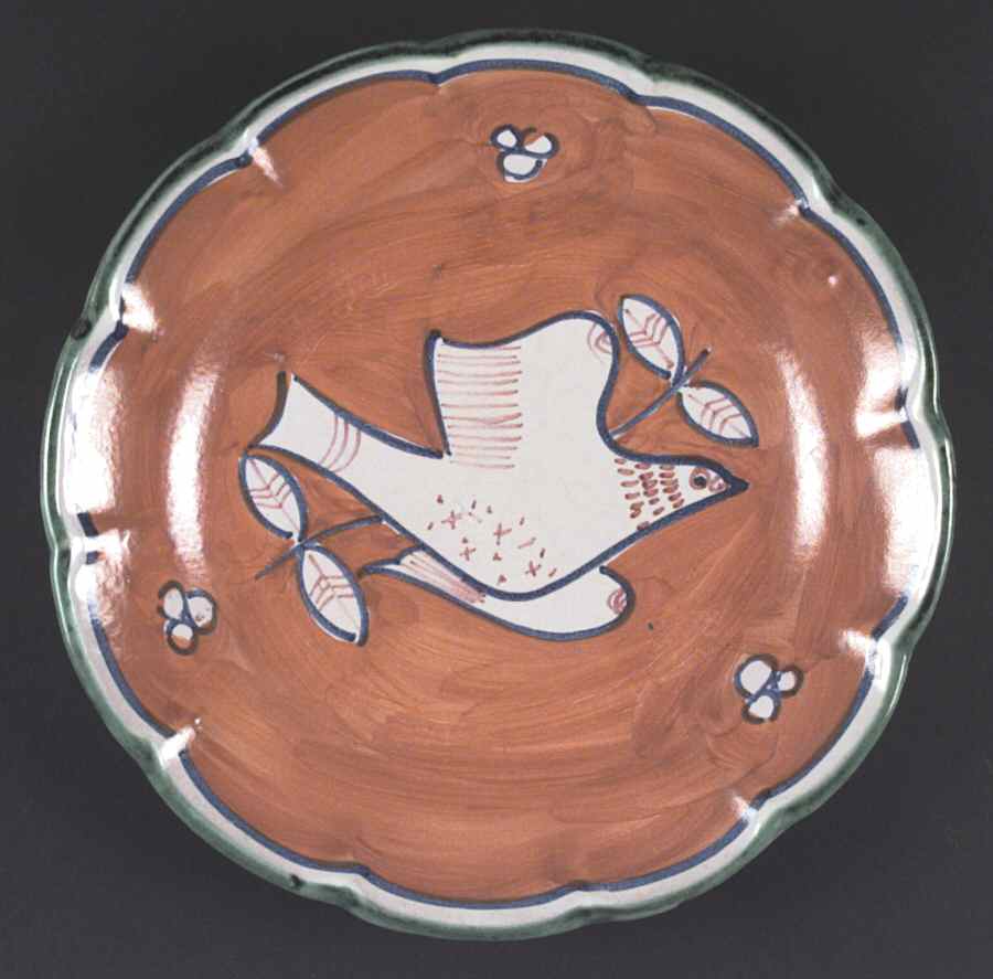 VIE12 Dinner Plate by Vietri (Italy)-1