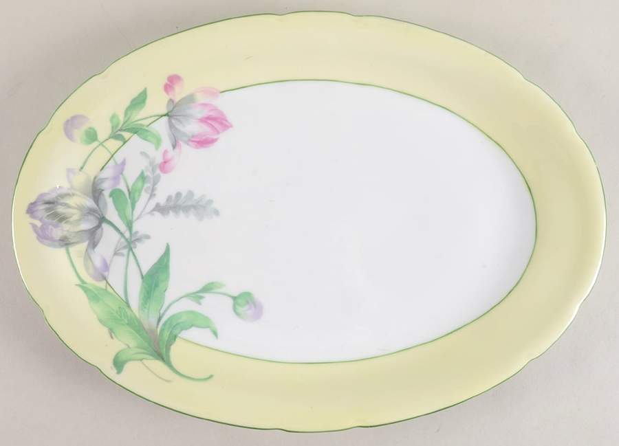 VIT111 15" Oval Serving Platter by Victoria (Czech)-1