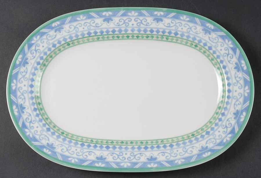 Perugia 13" Oval Serving Platter by Villeroy & Boch-1