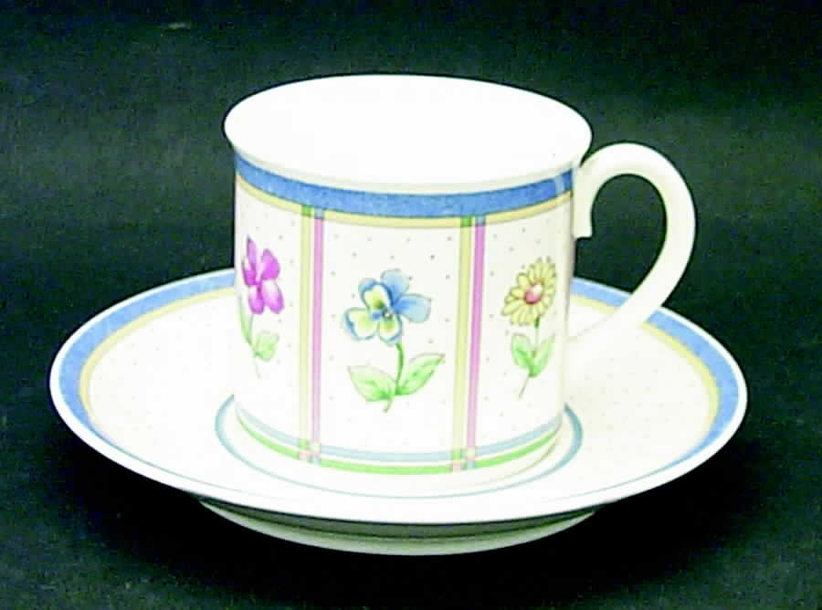 Julie Flat Cup & Saucer Set by Villeroy & Boch-1