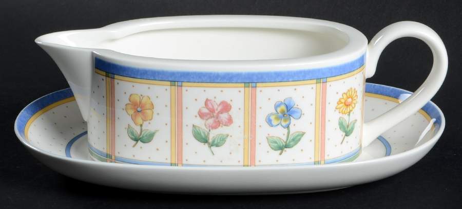 Julie Gravy Boat & Underplate by Villeroy & Boch-1