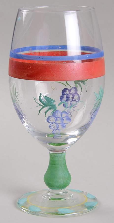 Fruit Fantasy Glassware Goblet by Vista Alegre-1