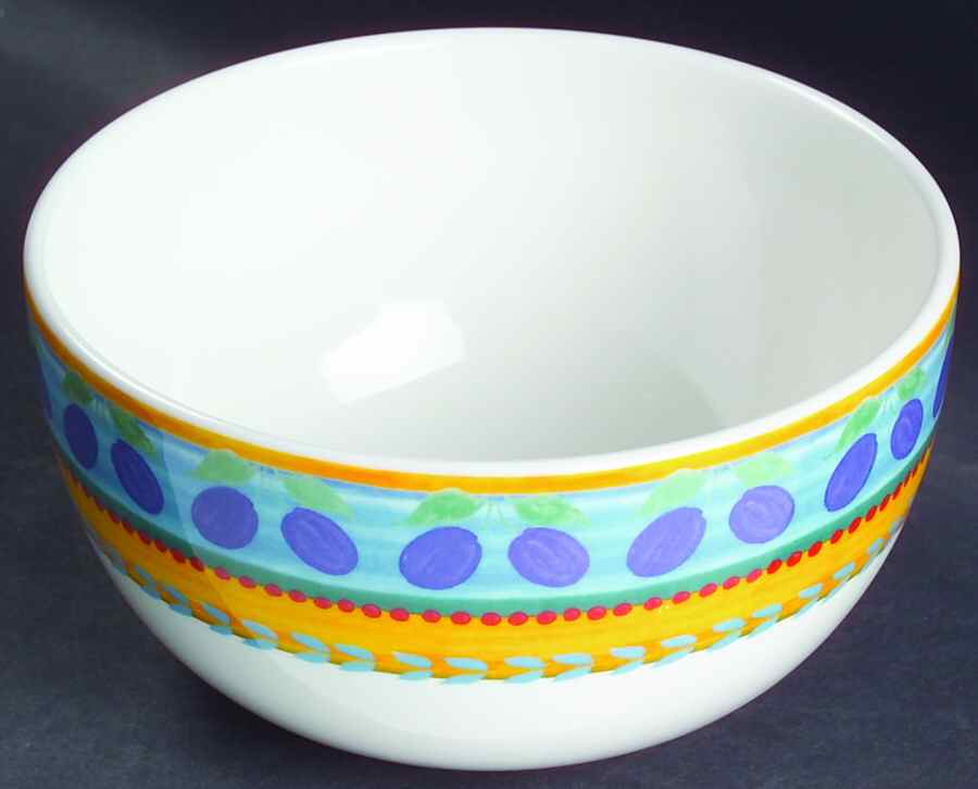 Fruit Fantasy Super Soup/Cereal Bowl by Vista Alegre-1