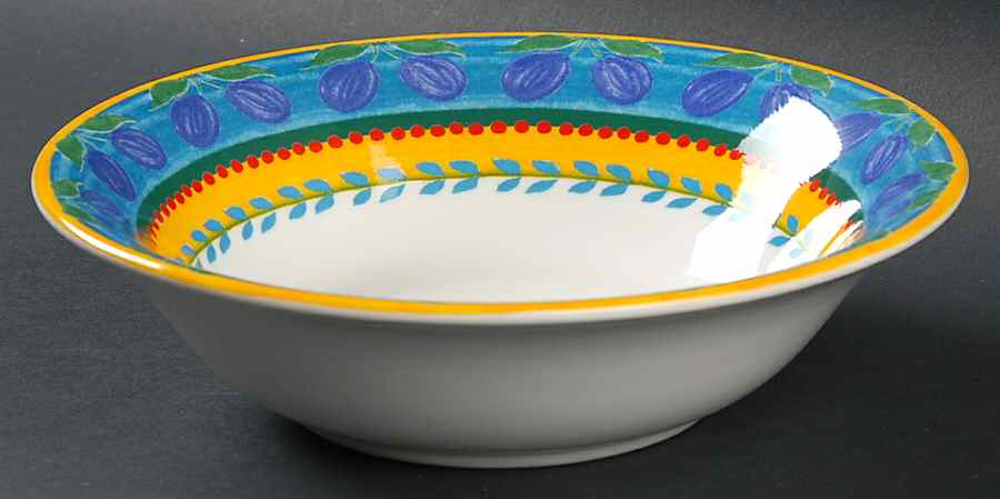 Fruit Fantasy Soup/Cereal Bowl by Vista Alegre-1