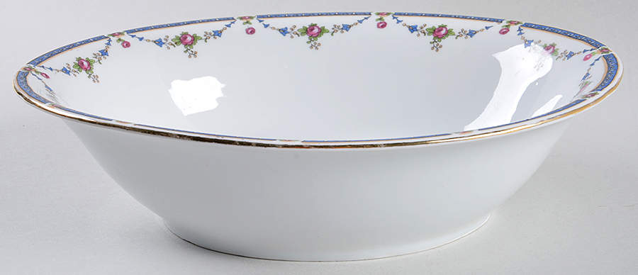 VIT113 10" Oval Vegetable Bowl by Victoria (Czech)-1
