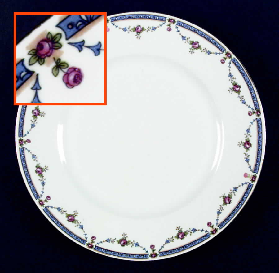 VIT113 Dinner Plate by Victoria (Czech)-1