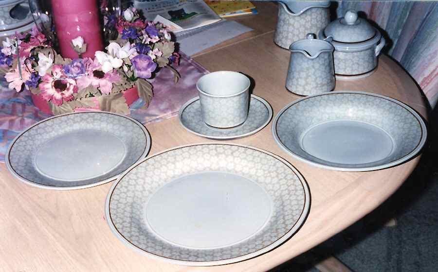 Dalarna Flat Cup & Saucer Set by Villeroy & Boch-1