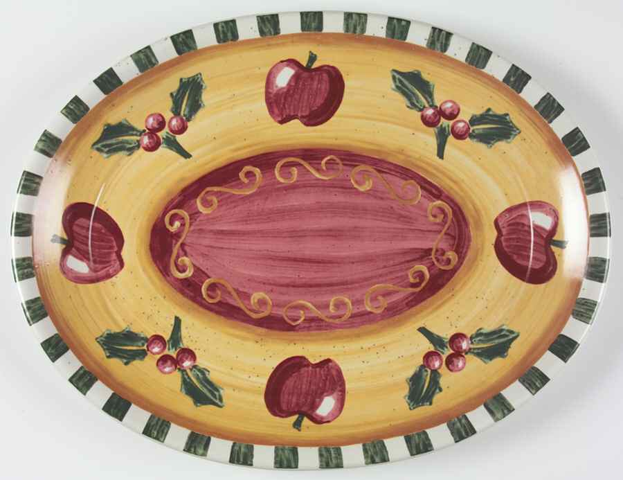 Winterfest 16" Oval Serving Platter by Villeroy & Boch-1