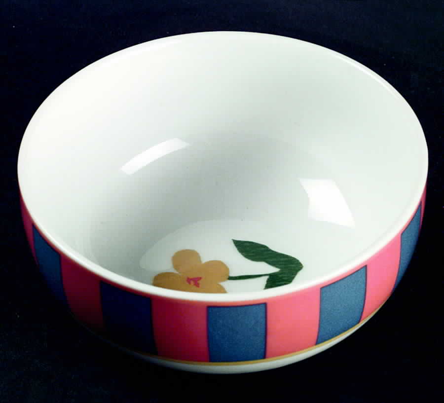 Yellow Flower Fruit/Dessert (Sauce) Bowl by Vista Alegre-1