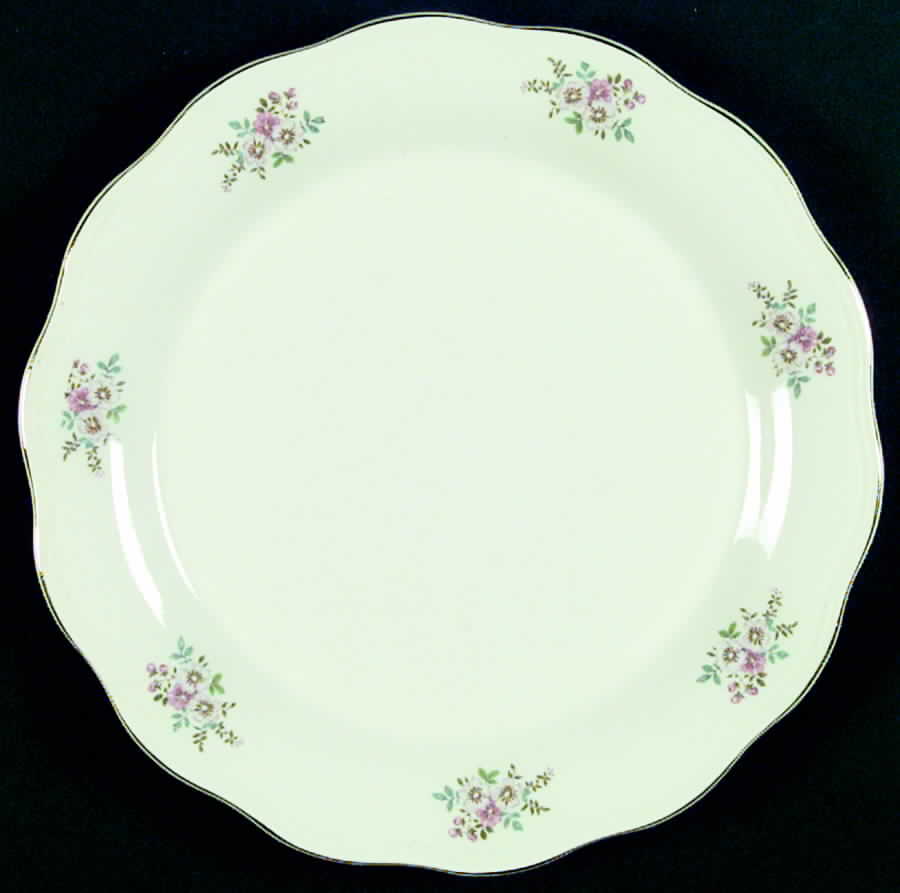 Nancy Lee Dinner Plate by Vanity Fair-1