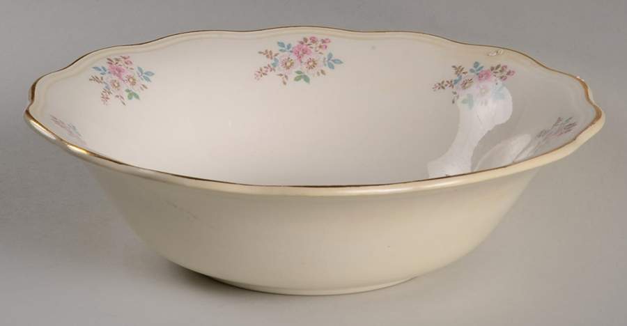 Nancy Lee 8" Round Vegetable Bowl by Vanity Fair-1