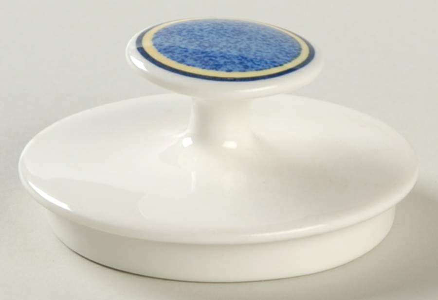Blue Harvest Lid for Sugar Bowl by Victoria & Beale-1