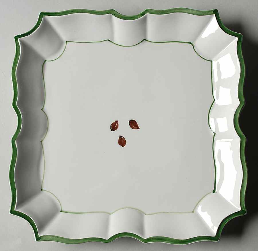 Disappearing Pears Wall Plate by Vietri (Italy)-1