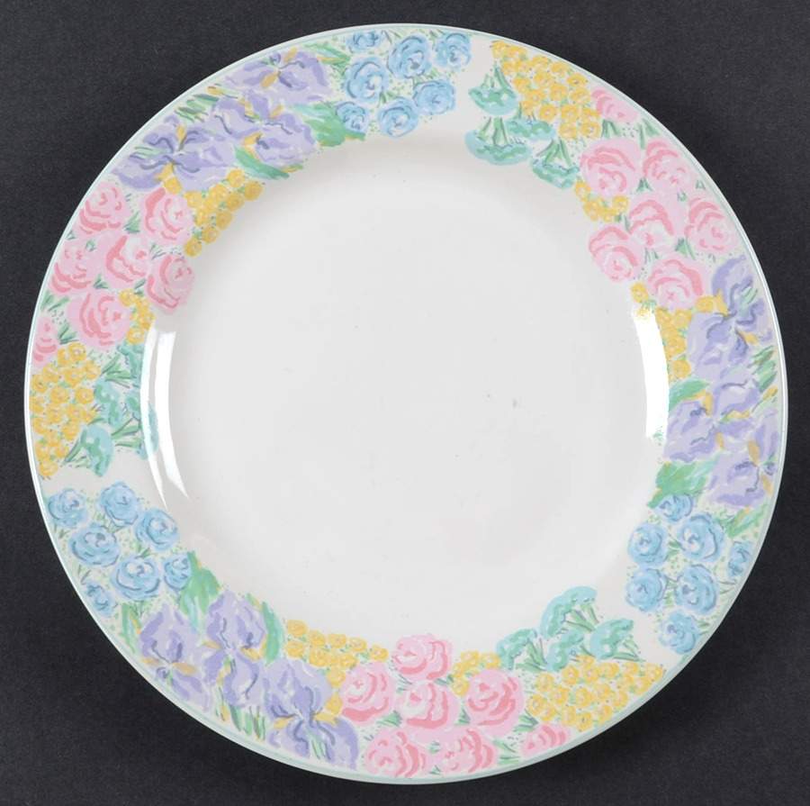 Blooms Salad Plate by Vitromaster-1