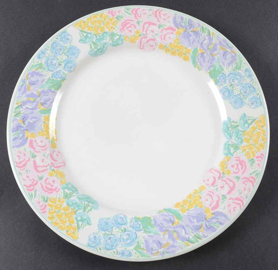 Blooms 12" Chop Plate (Round Platter) by Vitromaster-1