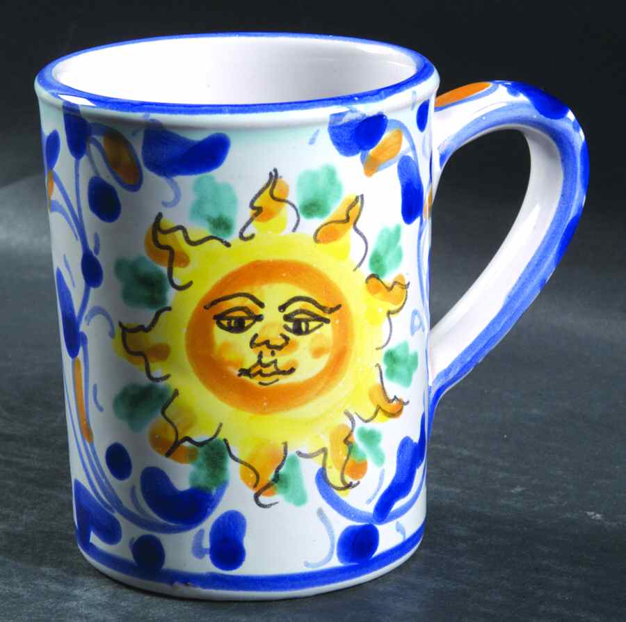Sole Mug by Vietri (Italy)-1
