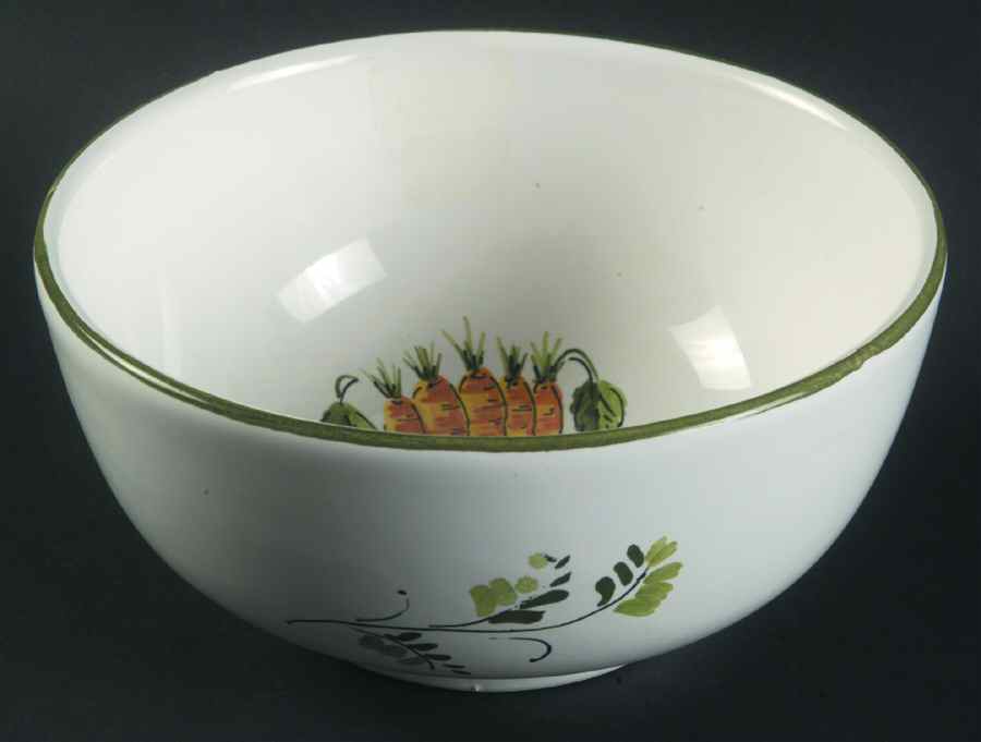 Vegetale Coupe Cereal Bowl by Vietri (Italy)-1