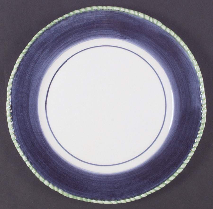 Acqua Pesce Accent Dinner Plate by Vietri (Italy)-1
