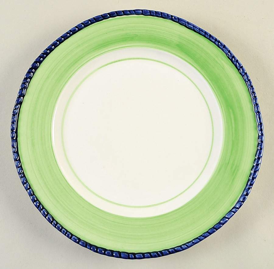Acqua Pesce Accent Dinner Plate by Vietri (Italy)-1