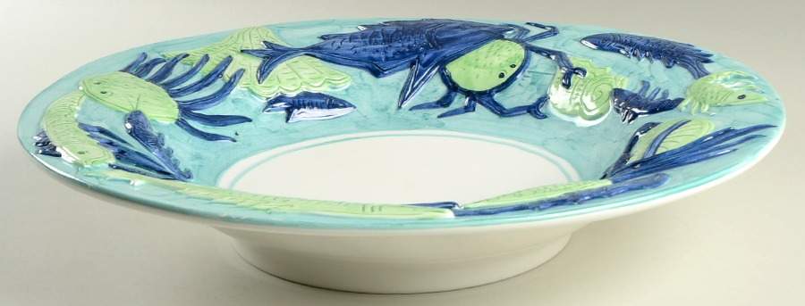 Acqua Pesce Centerpiece by Vietri (Italy)-1