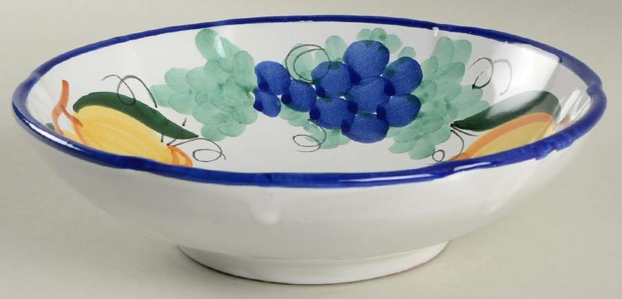 Frutta Amalfi Coupe Soup Bowl by Vietri (Italy)-1
