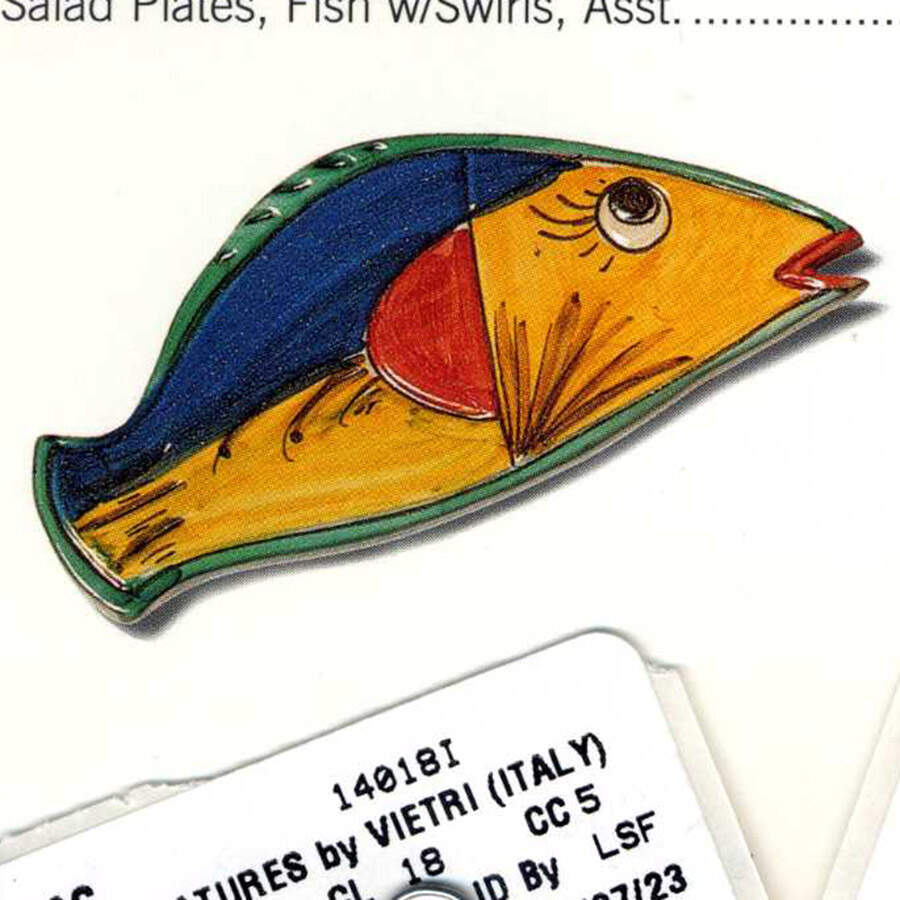 Marine Creatures Trivet by Vietri (Italy)-1