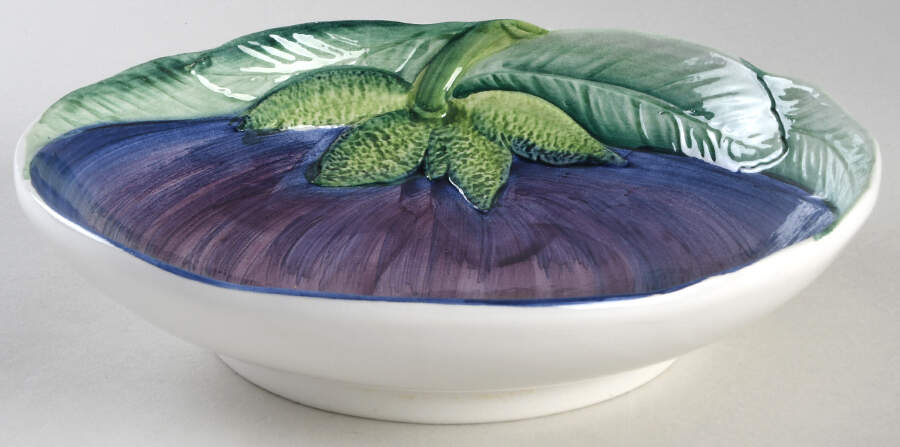 Grand Vegetables 9" Individual Pasta Bowl by Vietri (Italy)-1