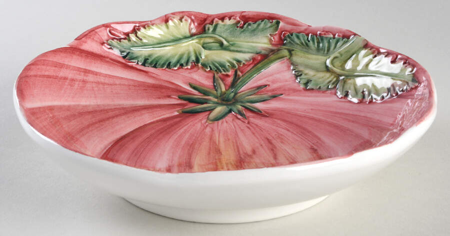 Grand Vegetables 9" Individual Pasta Bowl by Vietri (Italy)-1
