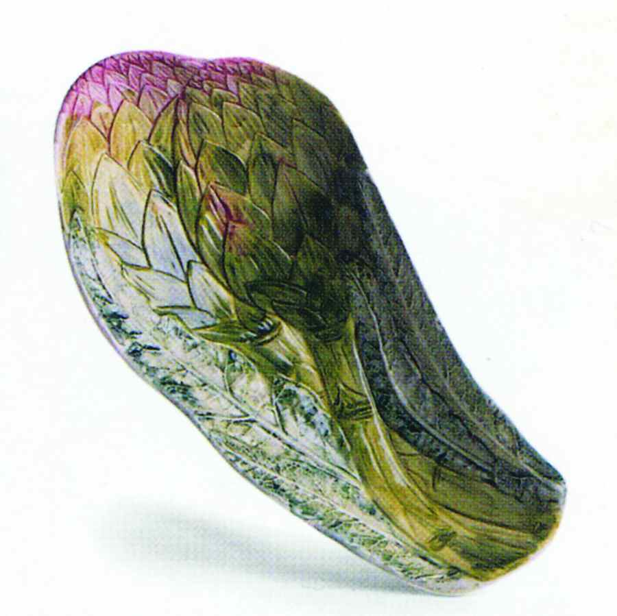 Grand Vegetables 11" Oval Serving Platter by Vietri (Italy)-1