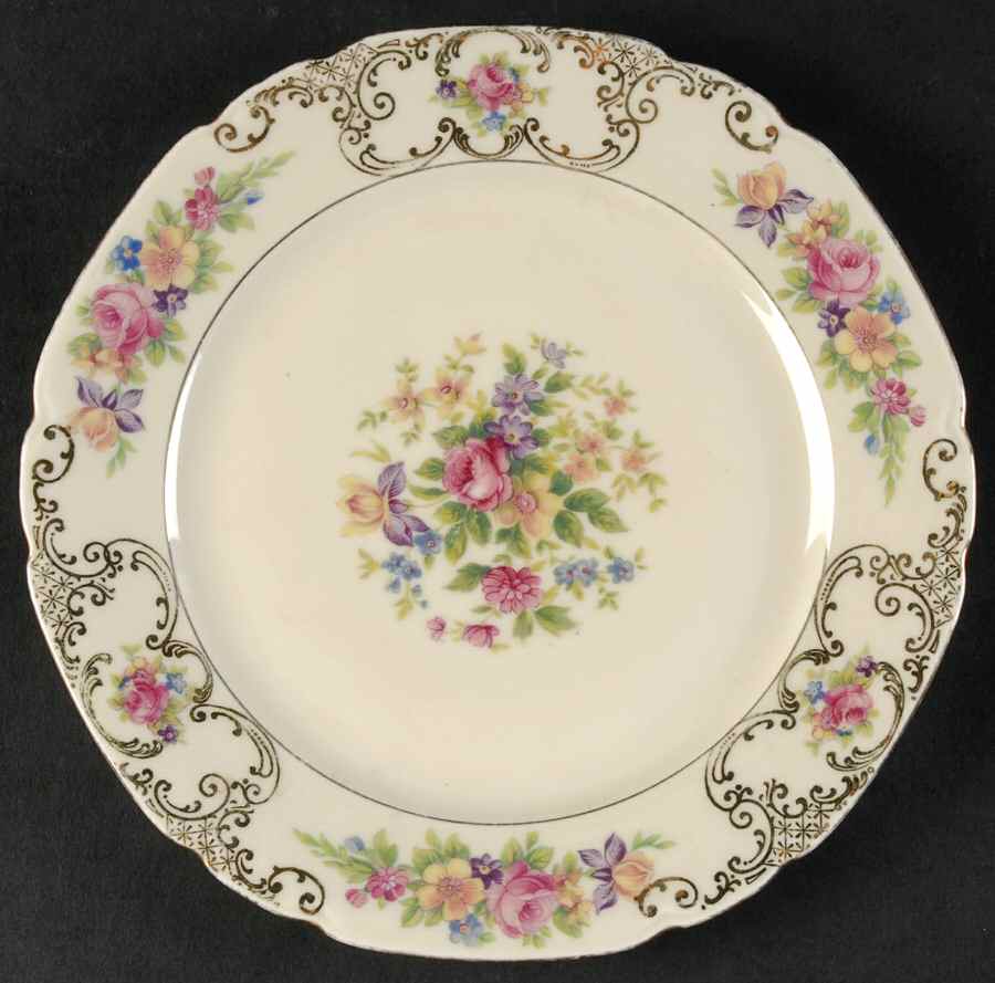 VIT117 Salad Plate by Victoria (Czech)-1