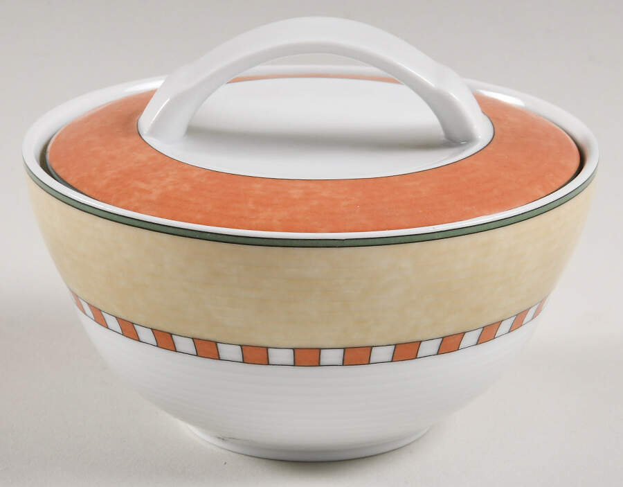Switch 2 Sugar Bowl & Lid by Villeroy & Boch-1