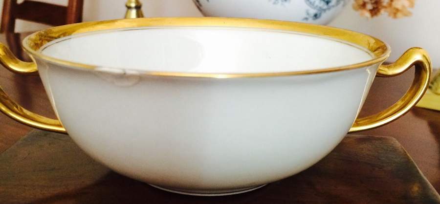 VIG62 Flat Cream Soup Bowl by Vignaud-1