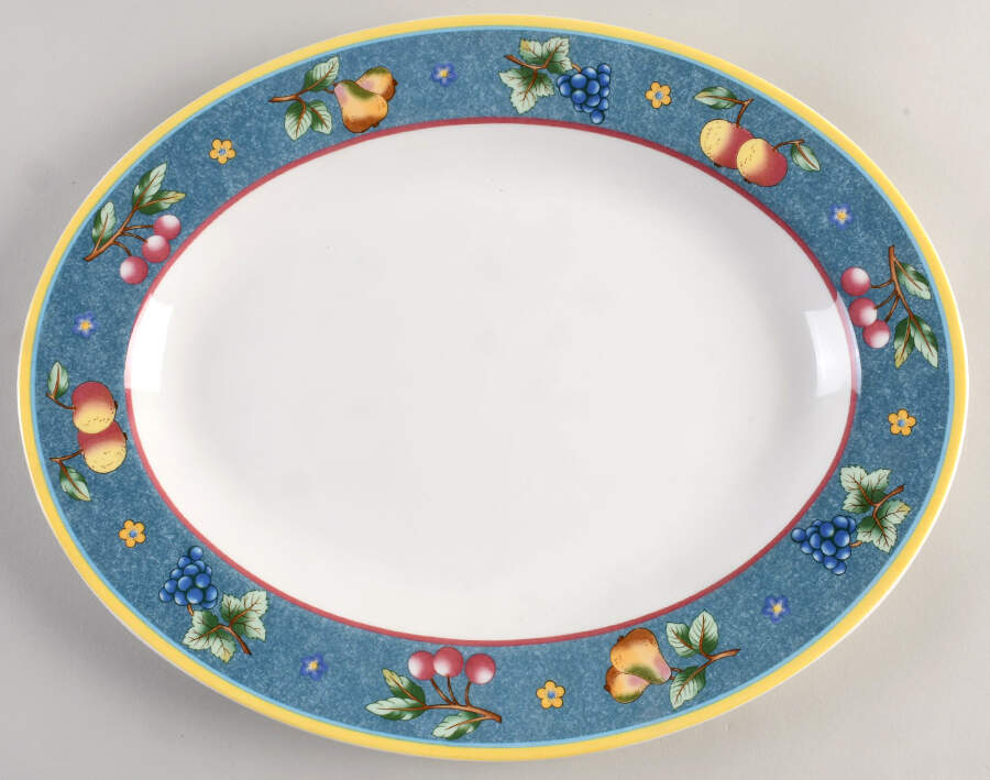Biella 14" Oval Serving Platter by Villeroy & Boch-1