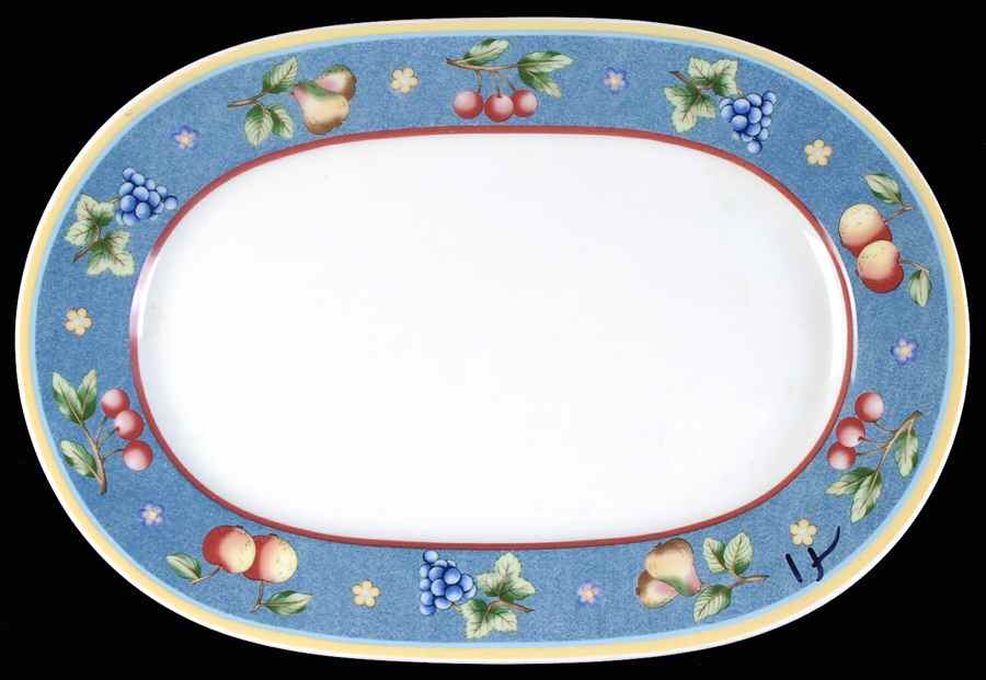 Biella 13" Oval Serving Platter by Villeroy & Boch-1