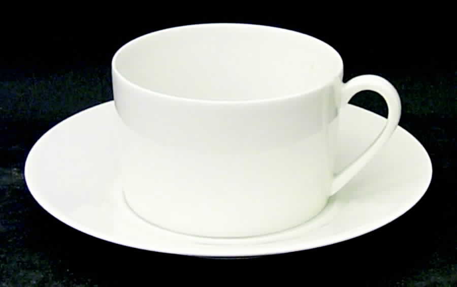 VIG63 Flat Cup & Saucer Set by Vignaud-1