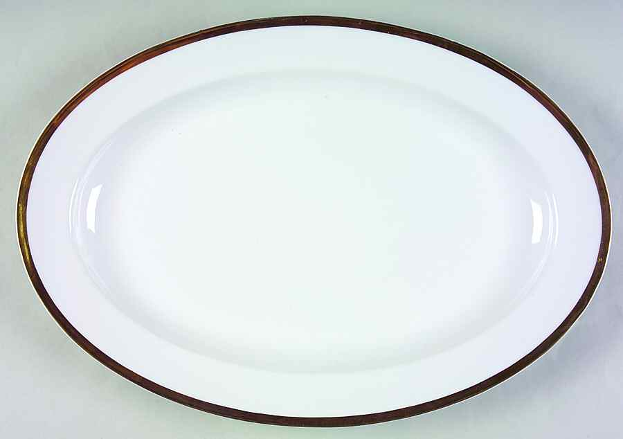 VIG64 16" Oval Serving Platter by Vignaud-1