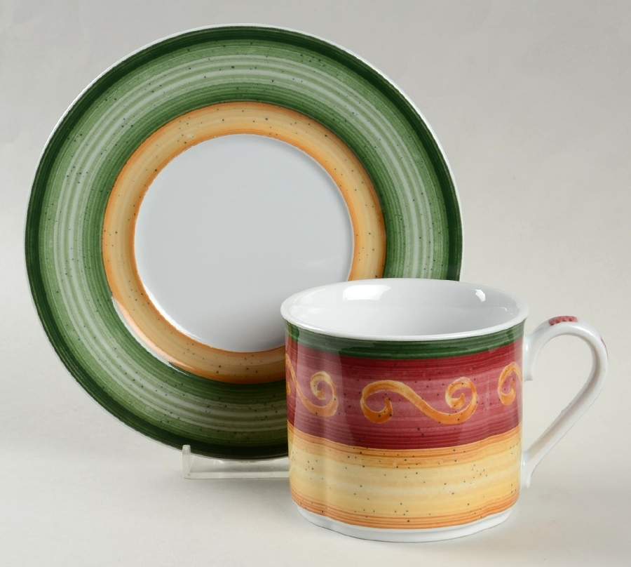 Winter Season Breakfast Cup & Saucer Set by Villeroy & Boch-1