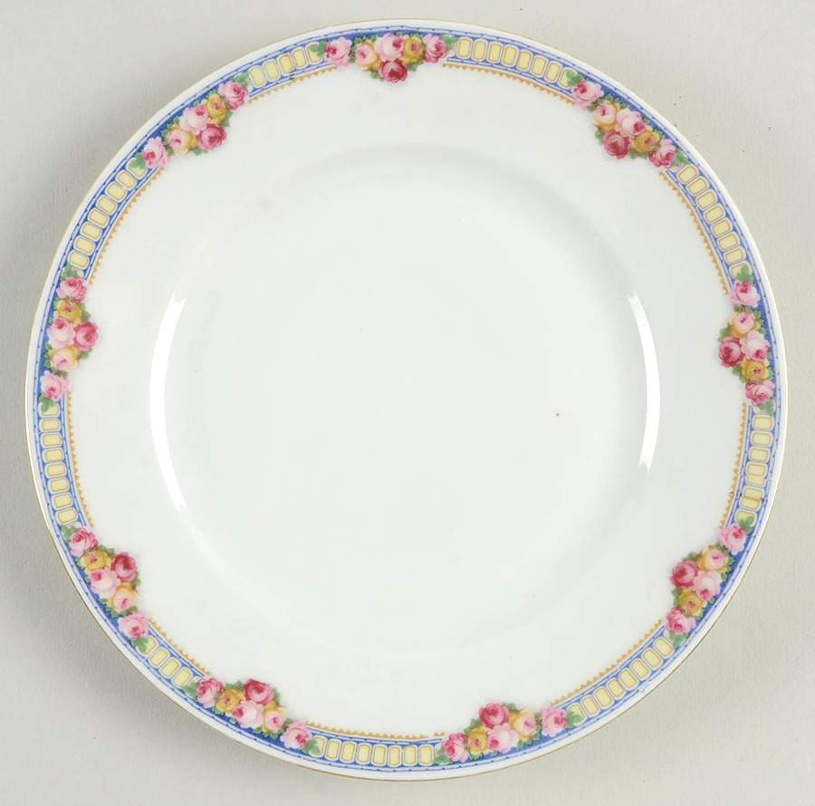 VIT127 Salad Plate by Victoria (Czech)-1