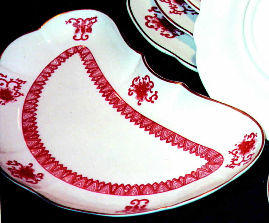 Bittersweet Crescent Salad Plate by Vista Alegre-1