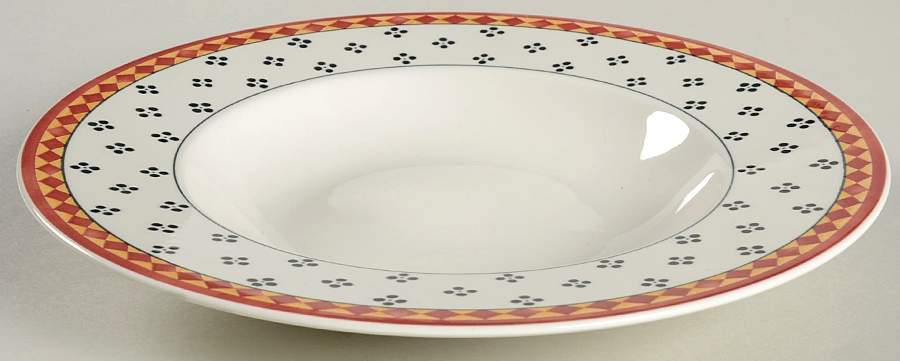 Switch Plantation (Switch 5) Large Rim Soup Bowl by Villeroy & Boch-1