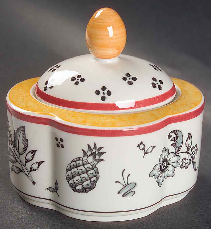 Switch Plantation (Switch 5) Sugar Bowl & Lid by Villeroy & Boch-1