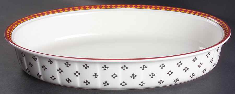 Switch Plantation (Switch 5) 13" Oval Baker by Villeroy & Boch-1