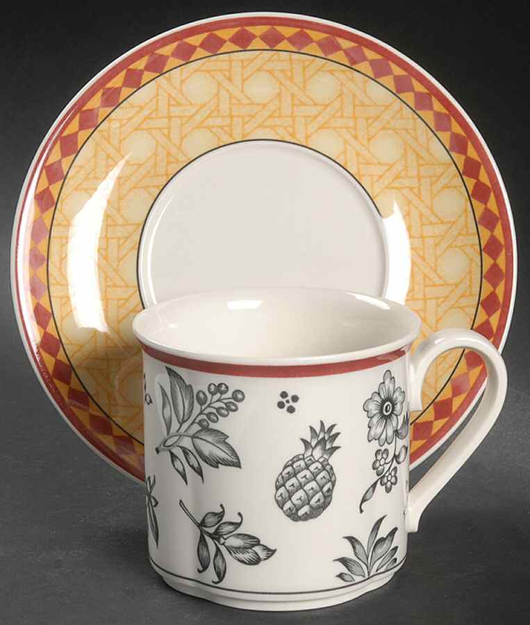 Switch Plantation (Switch 5) Breakfast Cup & Saucer Set by Villeroy & Boch-1